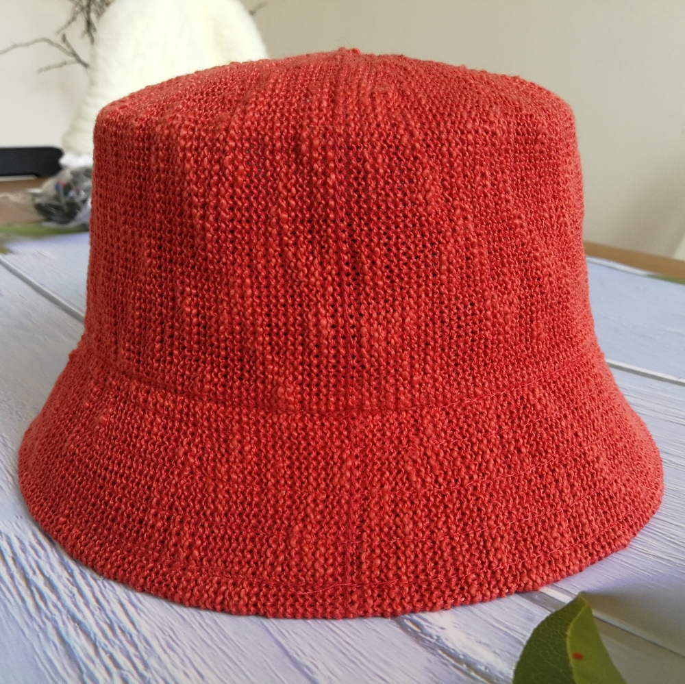 Urban outfitters woven bucket hat